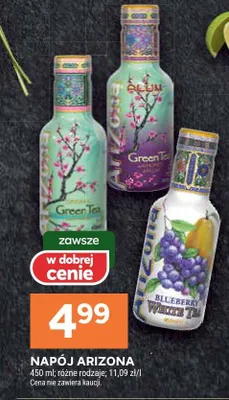 Napój Arizona promocja w Stokrotka