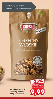 Orzechy włoskie Kresto Select promocja w Kaufland