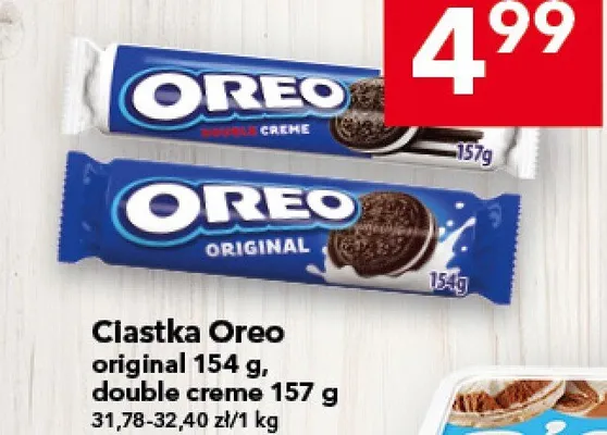 Ciastka double creme promocja w LEWIATAN