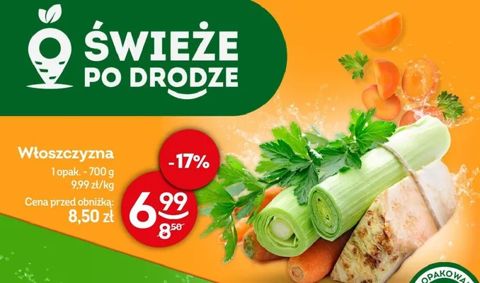 Włoszczyzna promocja w Żabka