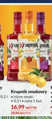 Likier Krupnik smakowy promocja w Makro