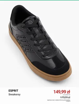 Sneakersy ESPRIT promocja w Deichmann