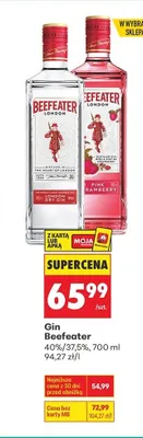Gin Beefeater promocja w Biedronka