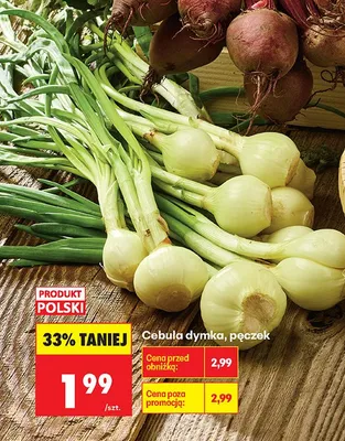 Cebula dymka polska promocja w Biedronka
