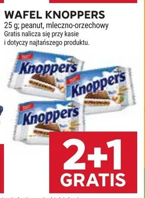 Wafel Knoppers promocja w Stokrotka