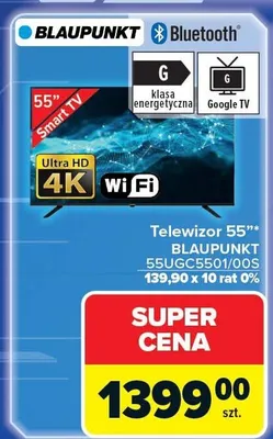 Telewizor 55" 55UGC5501/00S promocja w Carrefour