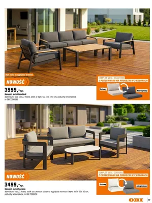 Komplet mebli Branford promocja w OBI