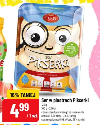 Ser w plastrach Pikserki Sierpc promocja w POLOmarket