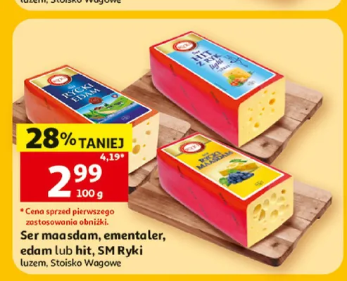 Ser Rycki Edam SM Ryki promocja w Auchan