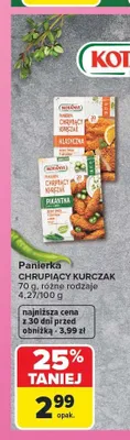 Panierka chrupiący kurczak klasyczna Kotanyi promocja w Carrefour