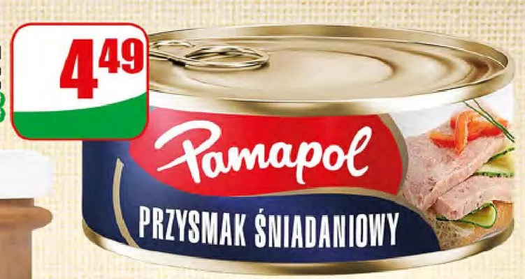 Przysmak śniadaniowy Pamapol promocja w Dino