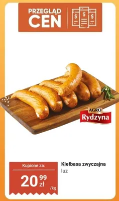 Kiełbasa zwyczajna luz promocja w Dino