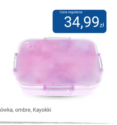 Śniadaniówka Kayokki ombre promocja w Smyk