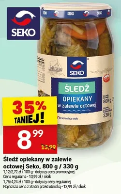 Śledź opiekany w zalewie octowej promocja w Twój Market