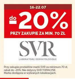 Kosmetyki SVR promocja w Ziko Dermo