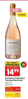 Wino Exclusive Selection Touriga Nacional Rosé promocja w Biedronka