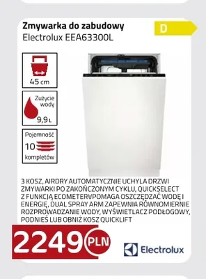 Zmywarka do zabudowy Electrolux EEA63300 l promocja w kakto.pl