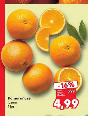Pomarańcze promocja w Kaufland