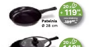 Patelnia 28 cm Zwieger promocja w Stokrotka