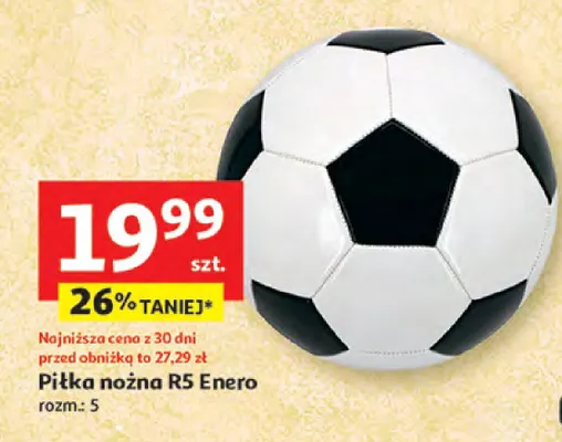 Piłka nożna R5 Enero rozm.: 5 promocja w Auchan