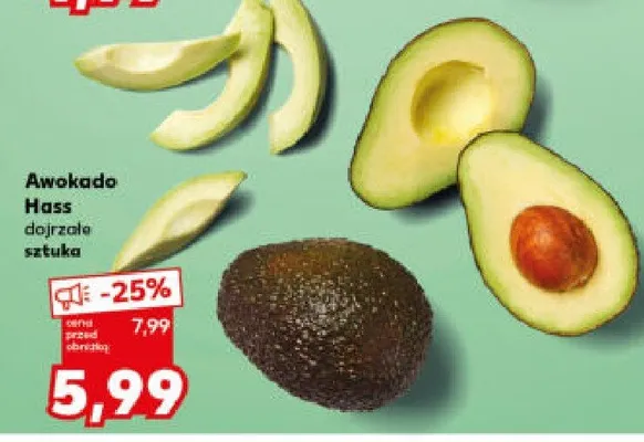 Awokado Hass dojrzałe promocja w Kaufland