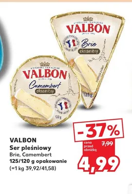 Ser pleśniowy Camembert Valbon promocja w Kaufland