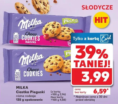 Ciastka Pieguski różne rodzaje promocja w Kaufland