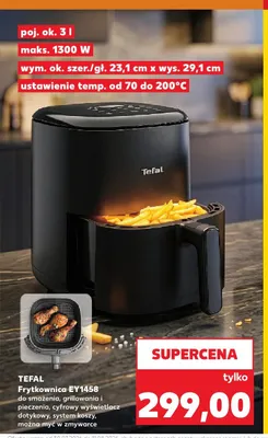 Frytkownica Tefal EY1458 promocja w Kaufland