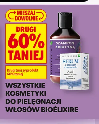 Kosmetyki do pielęgnacji włosów Bioélixire promocja w Biedronka