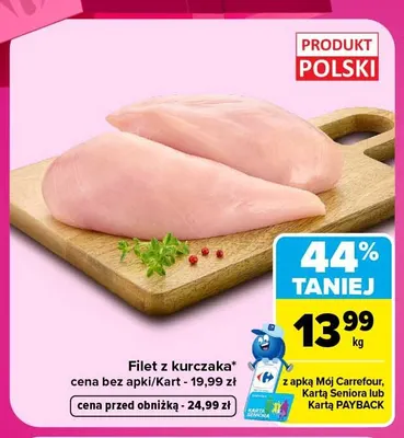 Filet z kurczaka promocja w Carrefour Market