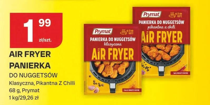 Panierka Air Fryer do nuggetsów klasyczna Prymat promocja w Chorten