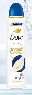 Dezodorant Dove Advanced Care 72h Original promocja w Hebe