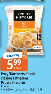 Kartacze z mięsem Proste Historie promocja w Leclerc