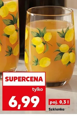 Szklanka 0,3 l promocja w Kaufland