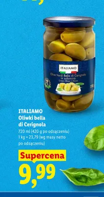 Oliwki bella di Cerignola Italiamo promocja w Lidl