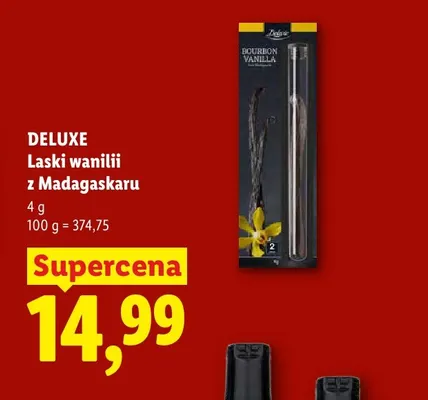 Laski wanilii z Madagaskaru Deluxe promocja w Lidl