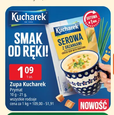 Zupa Kucharek promocja w Leclerc