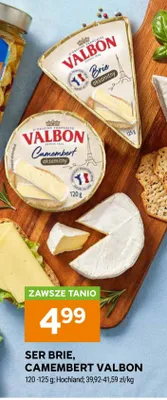 Ser Brie Valbon promocja w Stokrotka