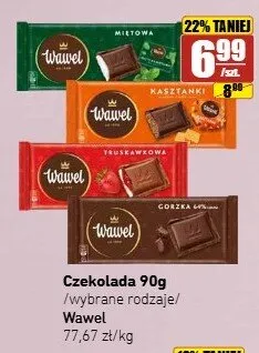 Czekolada Kasztanki Wawel promocja w API Market