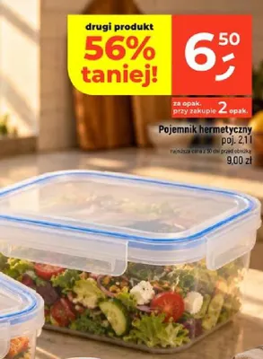 Pojemnik hermetyczny 2,1 l promocja w Dealz