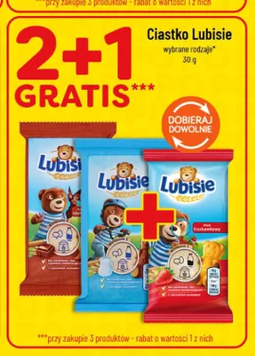 Ciastko Lubisie z nadzieniem czekoladowym promocja w POLOmarket