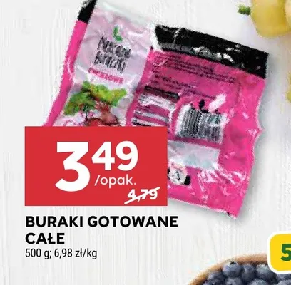 Buraki gotowane całe Nasza Spiżarnia promocja w Stokrotka