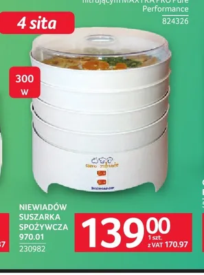 Suszarka spożywcza Niewiadów 970,01 promocja w Selgros