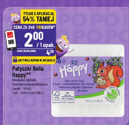Patyczki Happy promocja w POLOmarket