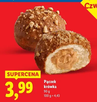 Pączek krówka promocja w Lidl