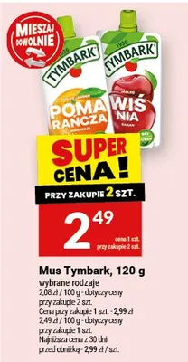 Mus Tymbark promocja w Twój Market