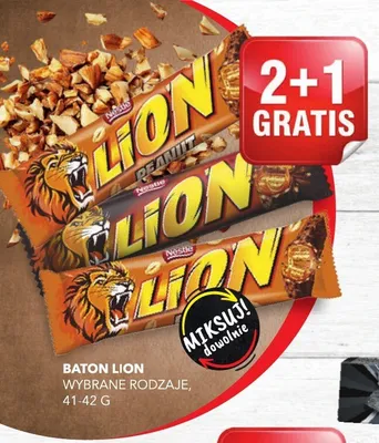 Baton Lion Peanut 41-42g promocja w Top Market