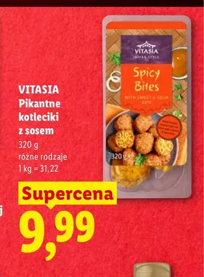 Pikantne kotleciki z sosem Vitasia promocja w Lidl