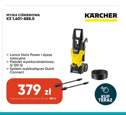 Myjka ciśnieniowa Kärcher K3 1,601-888,0 promocja w Max Elektro