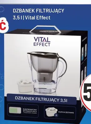 Dzbanek filtrujący 3,5 l Vital Effect promocja w Sedal